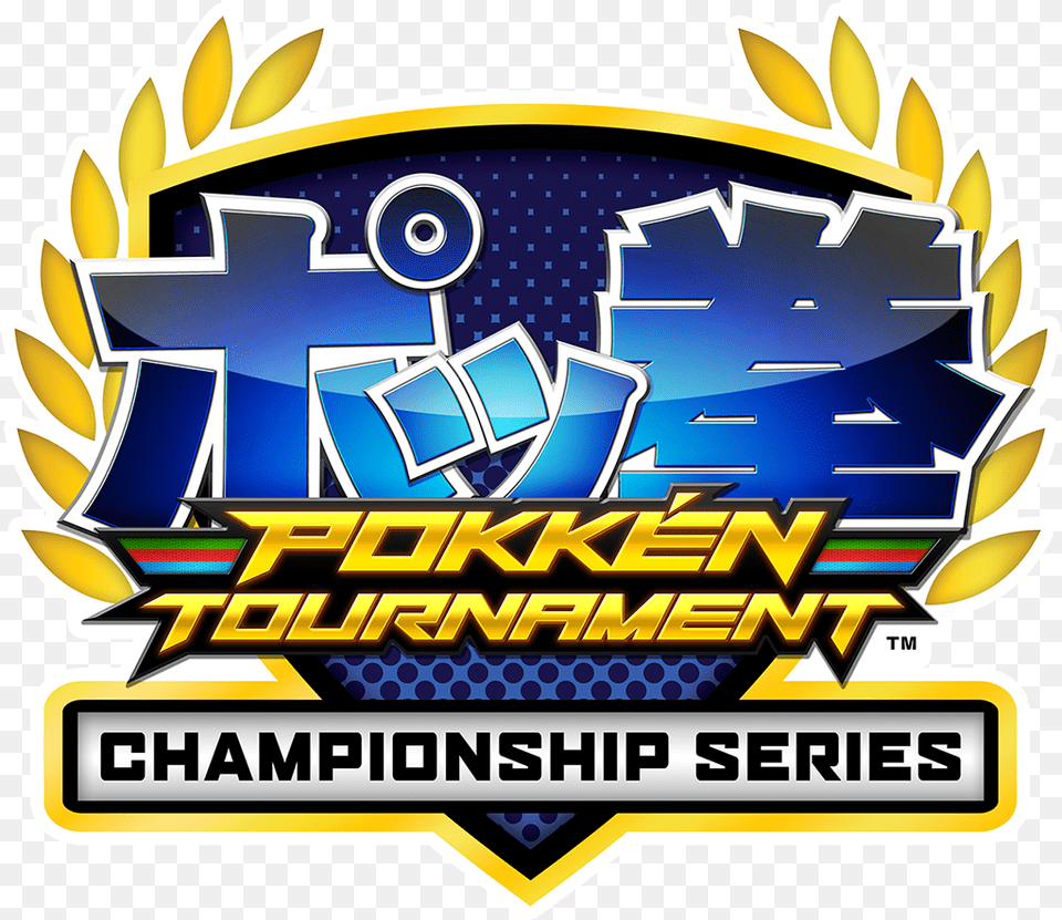 Pokken Tournament Champ Series Logo 1200px 150dpi Rgb, Emblem, Symbol Free Png