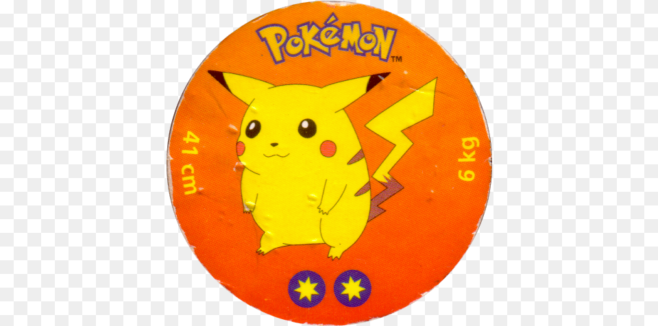 Pokmon 025 Pikachu Tazos Pokemon Pikachu, Badge, Logo, Symbol Png