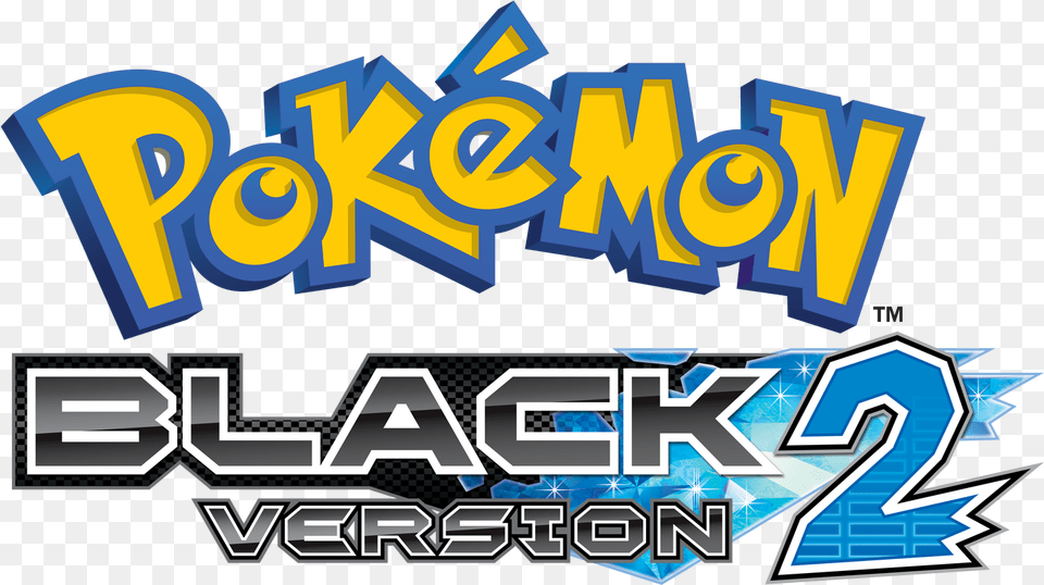 Pokmon Black 2 Logo En Pokemon Black 2 Logo, Art, Graphics Png