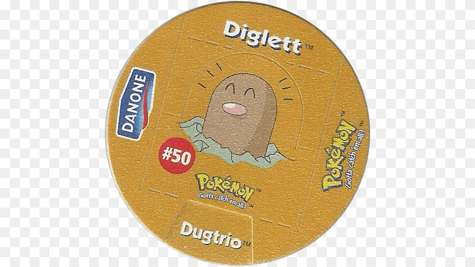 Pokmon Danone 07 Diglett Pokemon, Sticker, Badge, Logo, Symbol Free Png