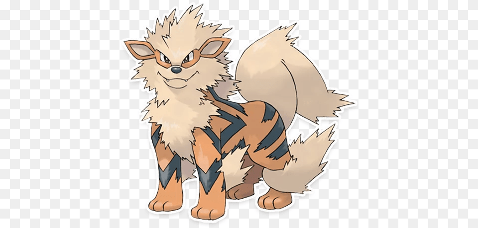 Pokmon Go Ash Ketchum Arcanine Growlithe Arcanine Pokemon Pokemon Arcanine, Baby, Person, Animal, Art Png Image