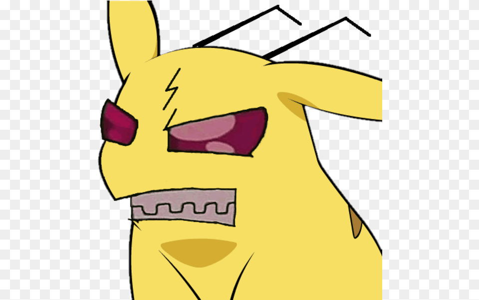 Pokmon Go Pikachu Ash Ketchum Yellow Face Facial Expression Give Pikachu A Face, Animal, Mammal, Rabbit Free Png Download