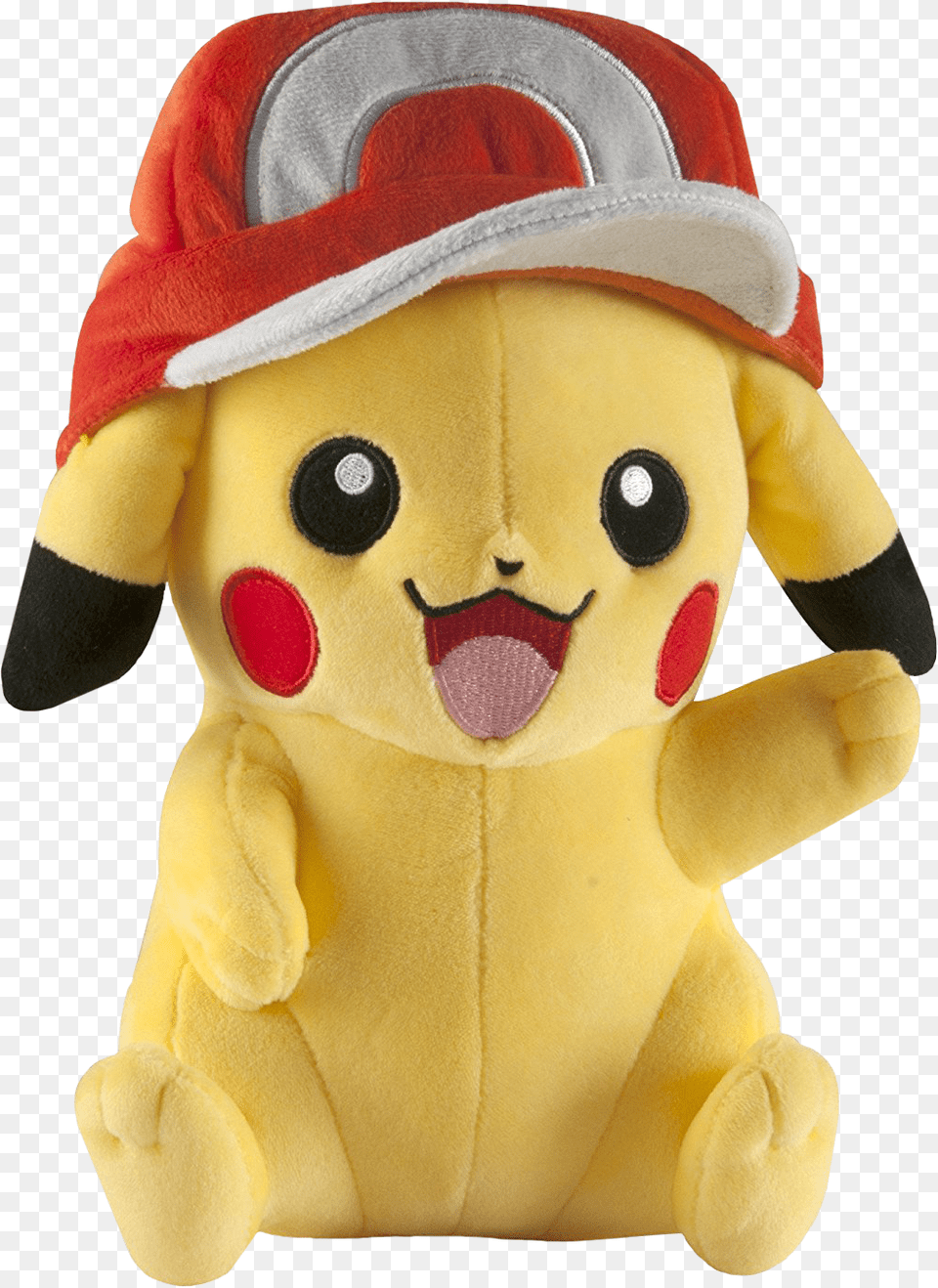 Pokmon Large Pikachu With Ash39s Hat Plush Pikachu Plush, Toy Png Image