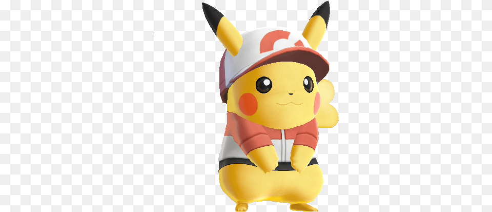 Pokmon Letu0027s Go Pikachu U0026 Eevee Partner Pikachu With Clothes, Plush, Toy Free Transparent Png