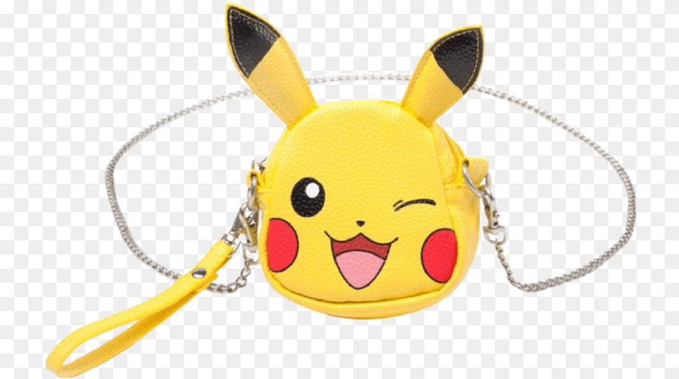 Pokmon Pikachu Shaped Wallet Handbag, Accessories, Bag, Purse, Plush Png Image