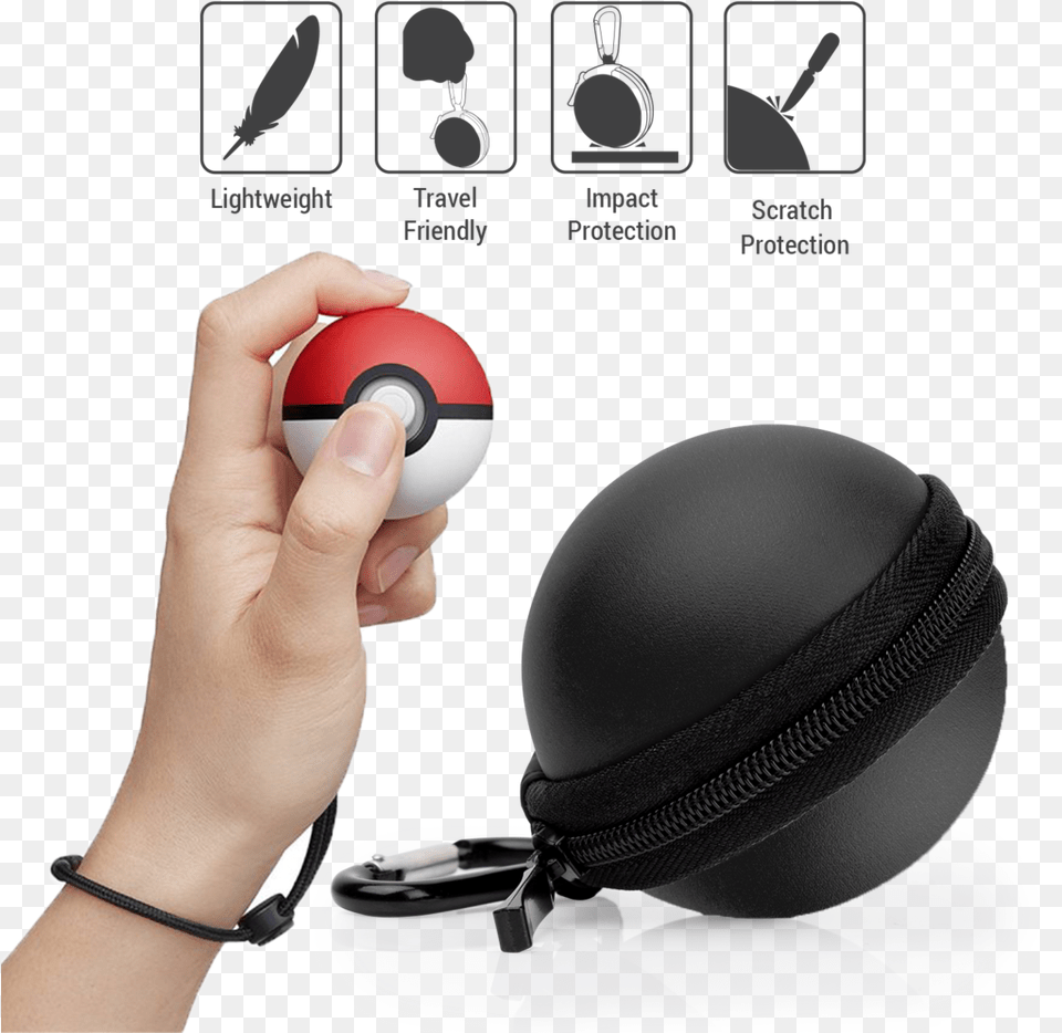 Pokmon Plus Case Nintendo Of America Inc, Sphere, Helmet, Clothing, Hardhat Png