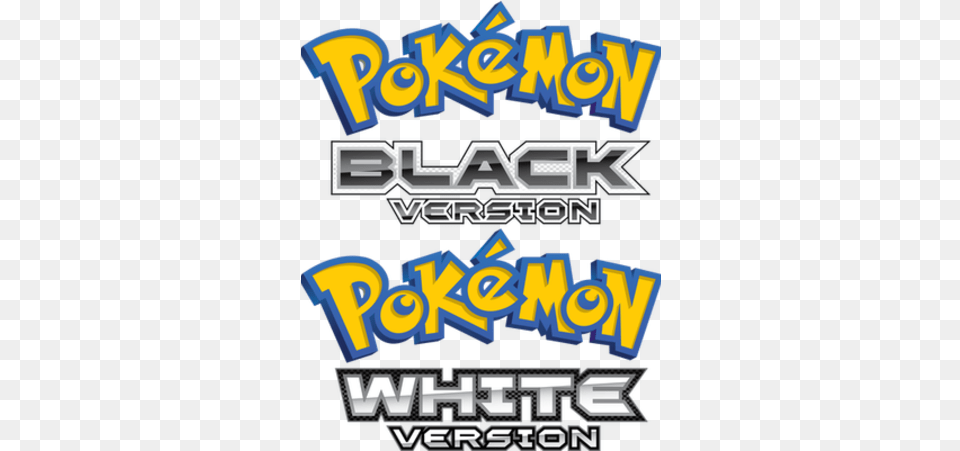 Pokmon Pokemon Black And White Title, Logo, Scoreboard Free Png