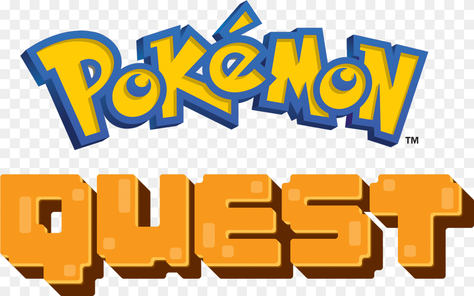 Pokmon Quest Rpg Now Available For Mobile Devices Let39s Go Eevee Logo, Bulldozer, Machine, Text Png Image