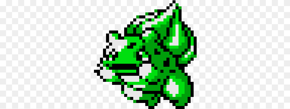 Pokmon Red U0026 Blue Bulbasaur Pixel Art Maker Pokemon Red Bulbasaur Pixel Art, Green, Accessories, Gemstone, Jewelry Free Png