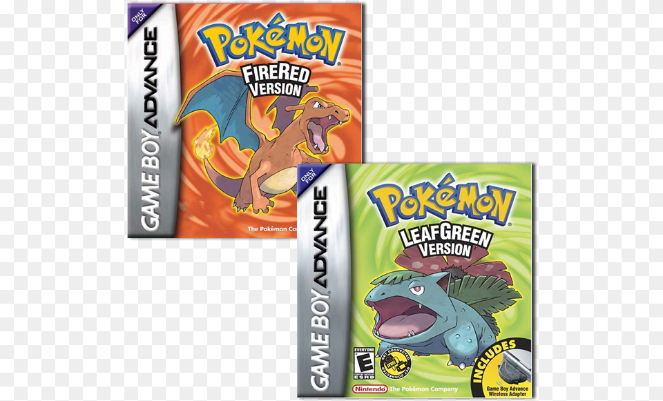 Pokmon Rojo Fuego Y Verde Hoja Pokemon Firered Version Game Boy Advance Game, Person Free Transparent Png
