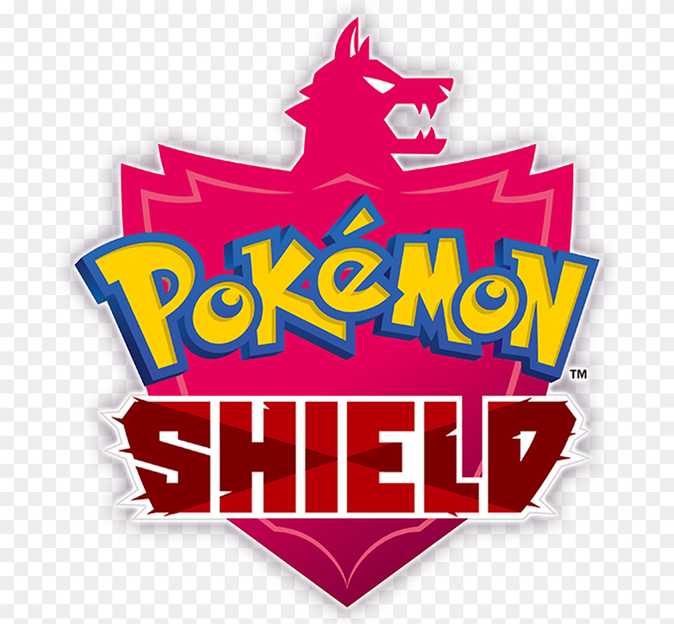 Pokmon Shield Logo Pokeserwispl Pokmon Sword And Shield, Food, Ketchup, Symbol Png Image