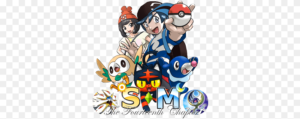 Pokmon Sun And Moon Manga Blog Pokemon Adventure Sun Moon, Book, Comics, Publication, Face Free Transparent Png