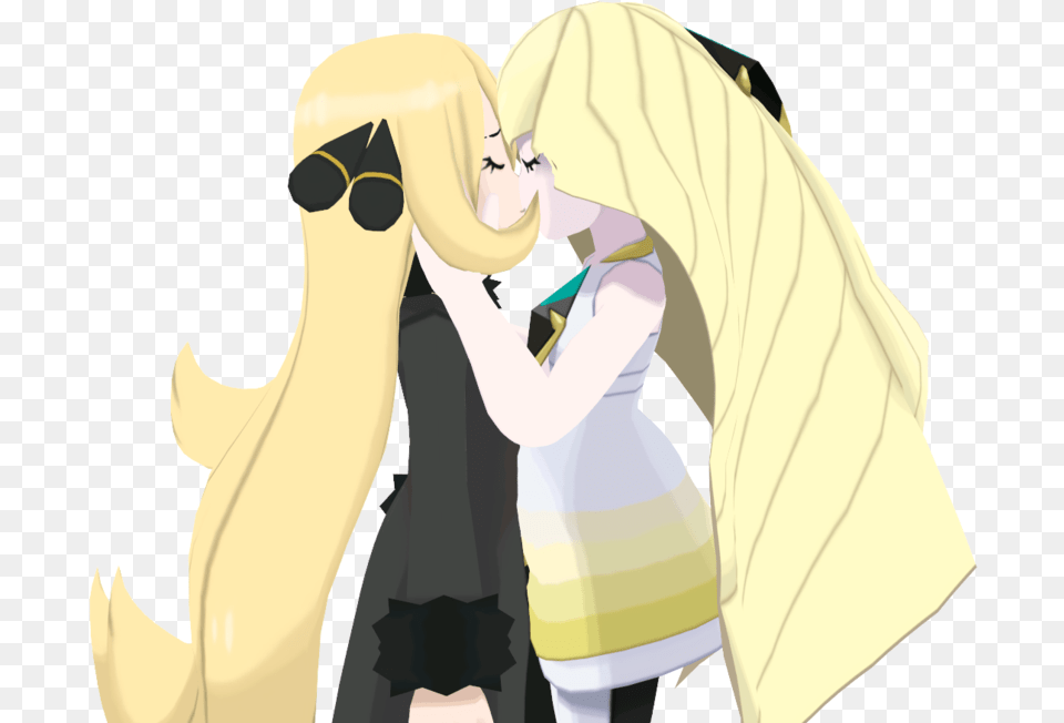 Pokmon Sun And Moon Pokmon Gold And Silver Yellow Lusamine And Cynthia Sexy, Adult, Book, Comics, Female Free Png Download