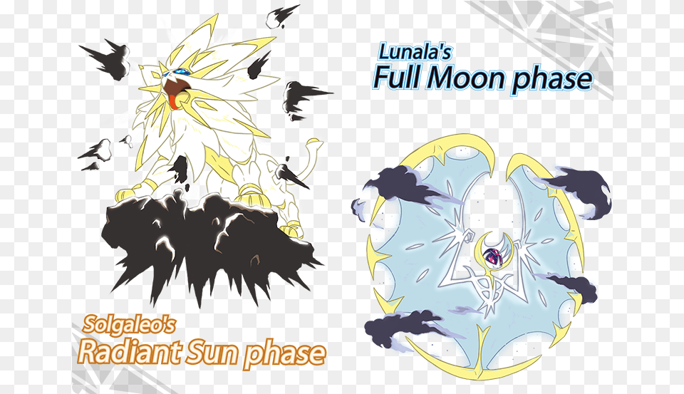 Pokmon Sun U0026 Moon U2013 The Forms Of Legendary Solgaleo Radiant Sun Phase, Book, Comics, Publication, Baby Free Transparent Png