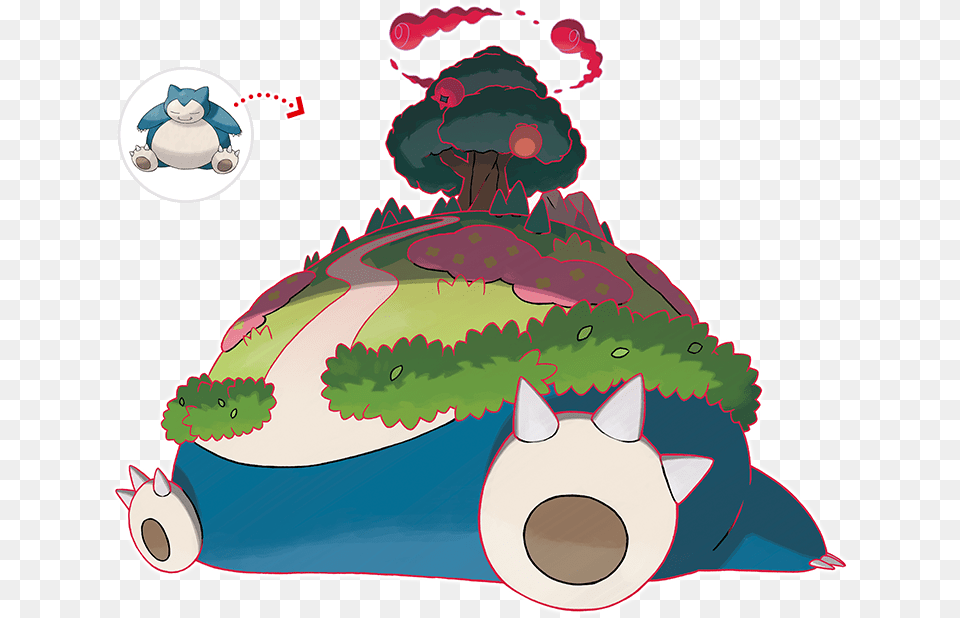 Pokmon Sword And Shield Limited Event Snorlax Pokemon, Art, Graphics, Outdoors, Nature Free Png