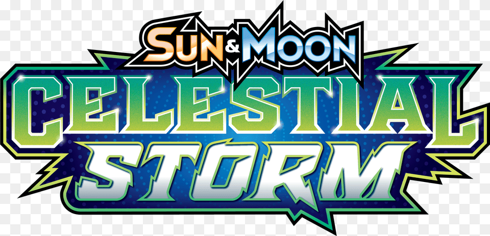 Pokmon Tcg Sun U0026 Moon Celestial Storm Out Now Get Sun And Moon Celestial Storm Logo, Dynamite, Weapon Png Image
