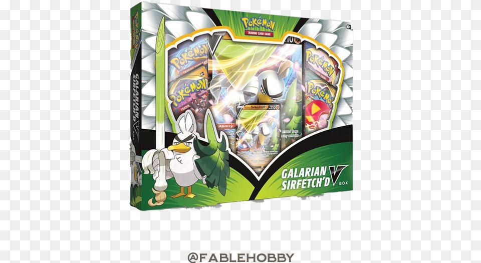 Pokmon U2013 Fable Hobby Sirfetch D Pokemon Card, Book, Comics, Publication Free Png Download