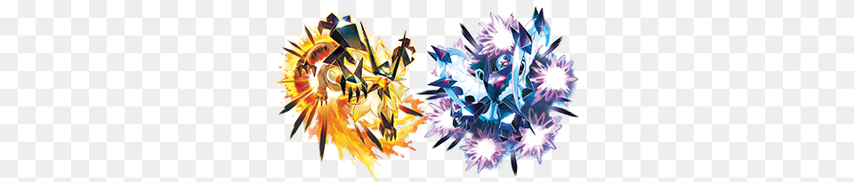 Pokmon Ultra Sun U0026 Moon Showcase New Z Moves And Ultra Solgaleo Y Lunala, Art, Graphics, Pattern, Modern Art Free Transparent Png