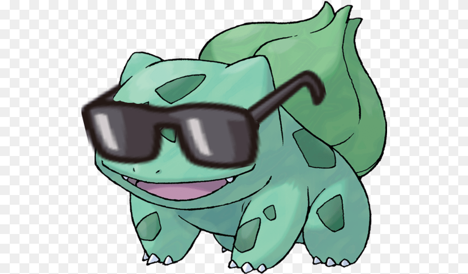 Pokmon Wearing Sunglasses Pokemon Bulbasaur, Accessories, Baby, Person, Gemstone Png Image