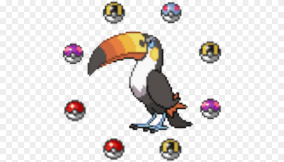Pokmon Wiki Rainbow Bird Pokemon, Animal, Beak, Toucan, Baby Free Png