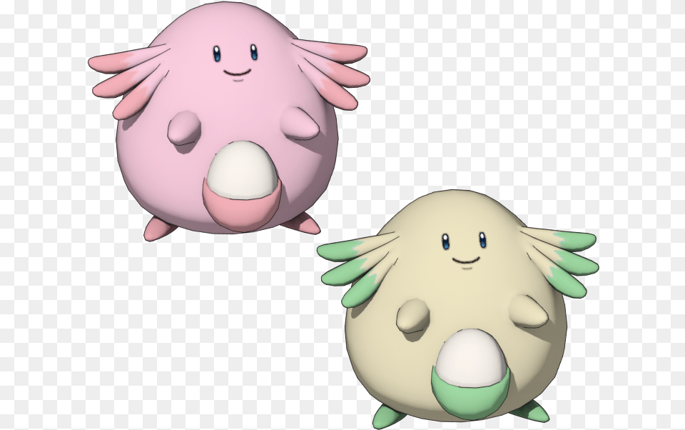 Pokmon X Y Shiny Chansey Vs Regular Chansey, Nature, Outdoors, Snow, Snowman Png Image
