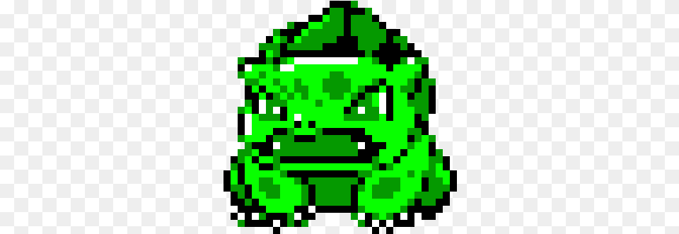 Pokmon Yellow Bulbasaur Pixel Art Maker Pokemon Yellow Version Of Bulbasaur, Green, Accessories, Gemstone, Jewelry Free Png Download