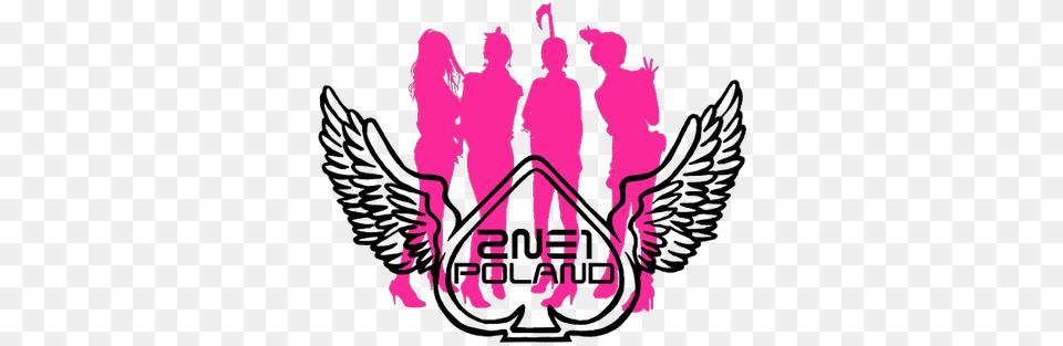 Poland 2ne1 Logo, Purple, Silhouette, People, Person Free Transparent Png