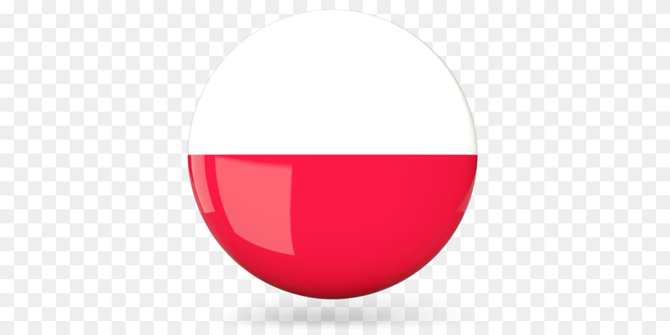 Poland Flag Icon, Sphere, Egg, Food Free Png Download