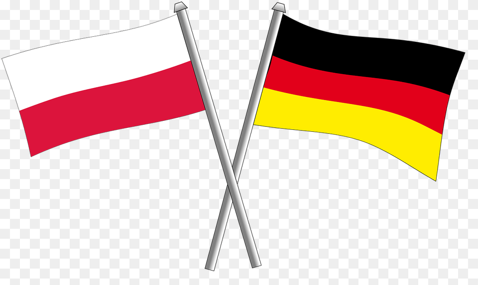 Poland Polish German Germany Friendship Flag Drapeau Francais Et Allemand Free Transparent Png