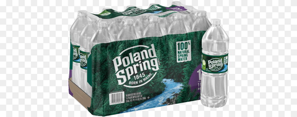 Poland Spring New Packaging, Bottle, Water Bottle, Beverage, Mineral Water Free Png Download