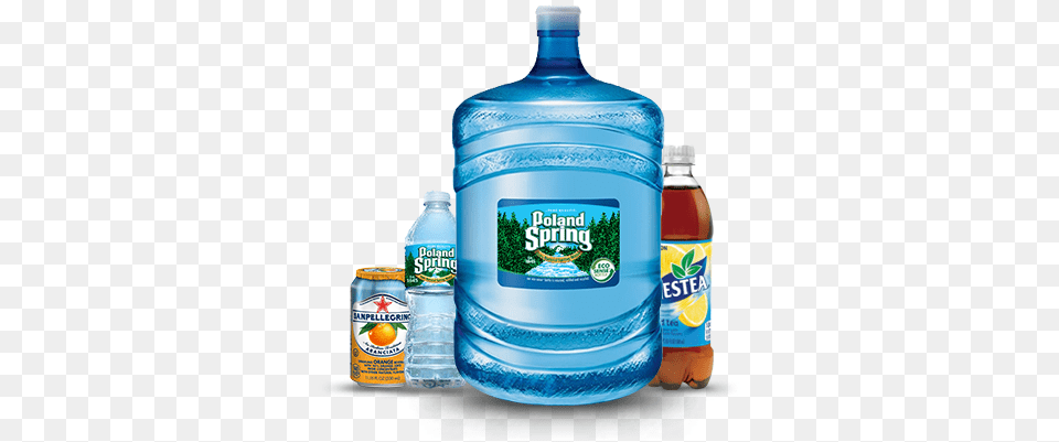 Poland Spring Supports Conservation And Community Poland Spring 3 Gallon Bottle, Beverage, Mineral Water, Water Bottle, Food Png Image