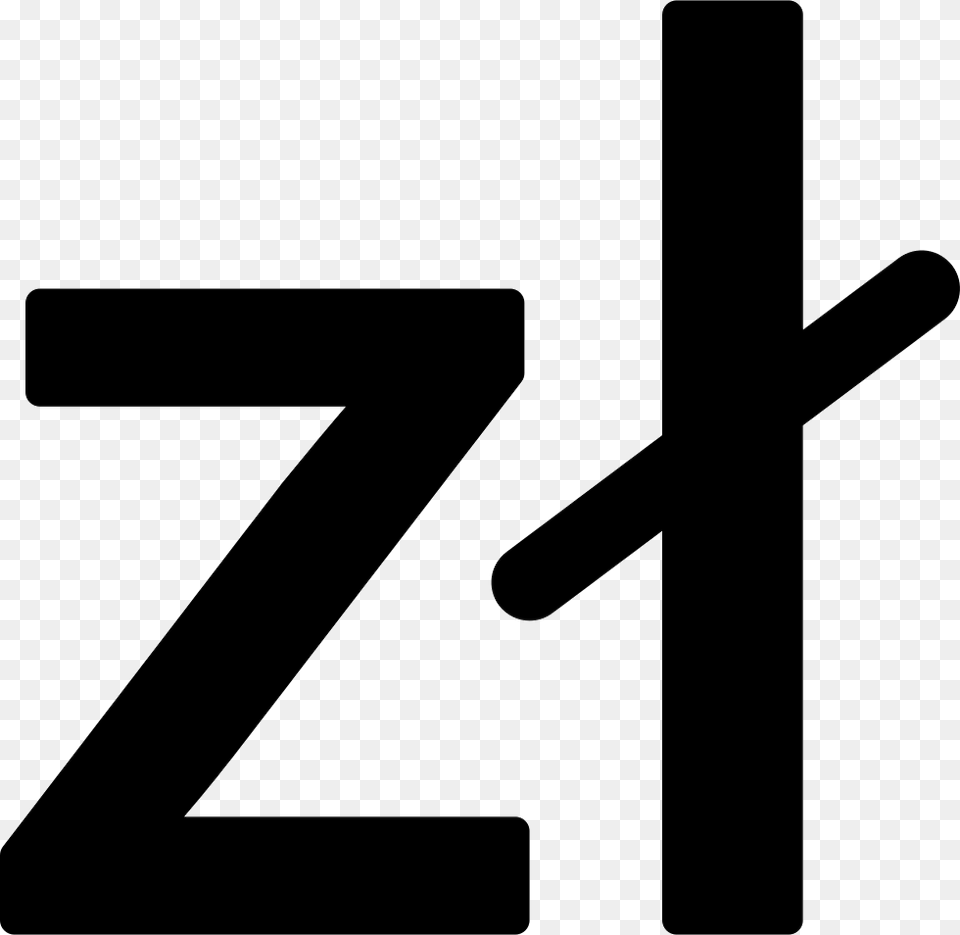 Poland Zloty Currency Symbol Svg Icon Zloty, Number, Text, Cross Free Transparent Png