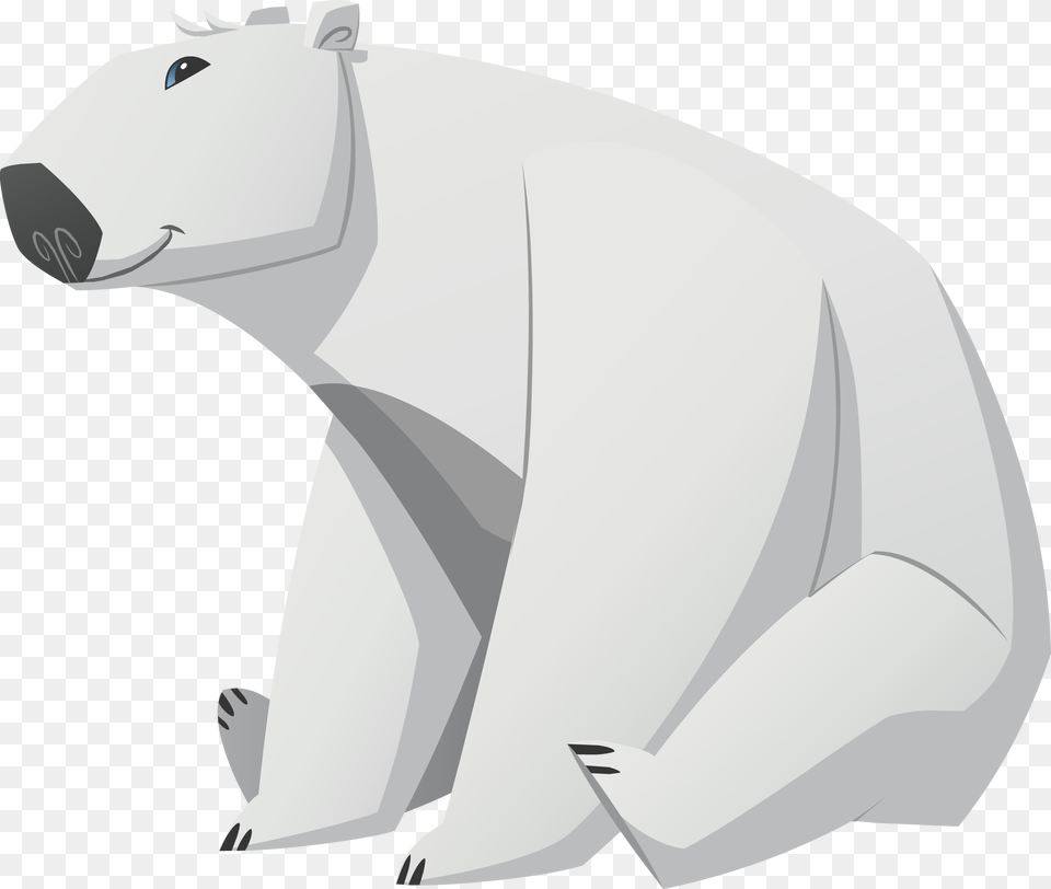 Polar Bear, Animal, Wildlife, Mammal, Clothing Png Image