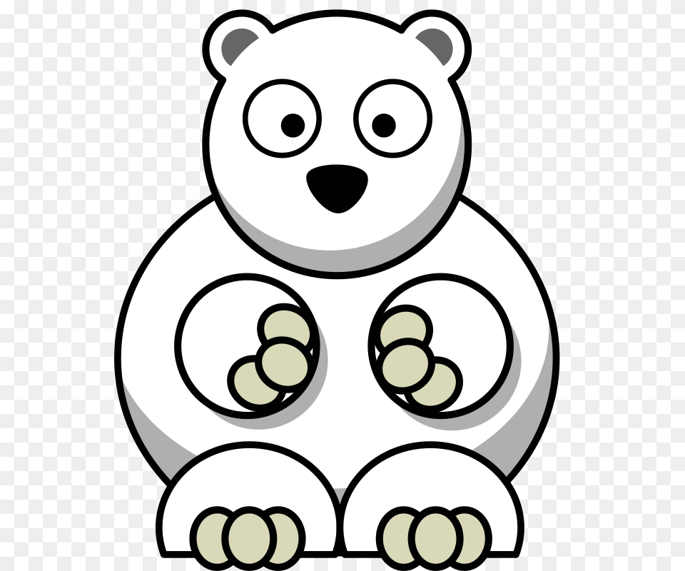 Polar Bear Cartoon Clipart, Animal, Mammal, Wildlife Free Transparent Png