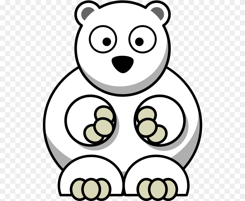 Polar Bear Giant Panda American Black Bear Cartoon Cartoon Polar Bear, Animal, Mammal, Wildlife, Electronics Png