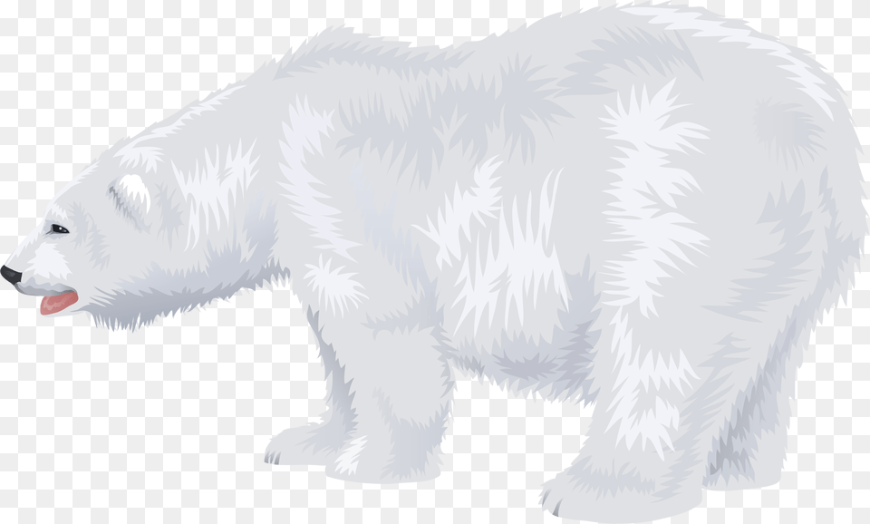 Polar Bear Icon White Polar Bear Clipart, Animal, Mammal, Bird, Wildlife Free Png