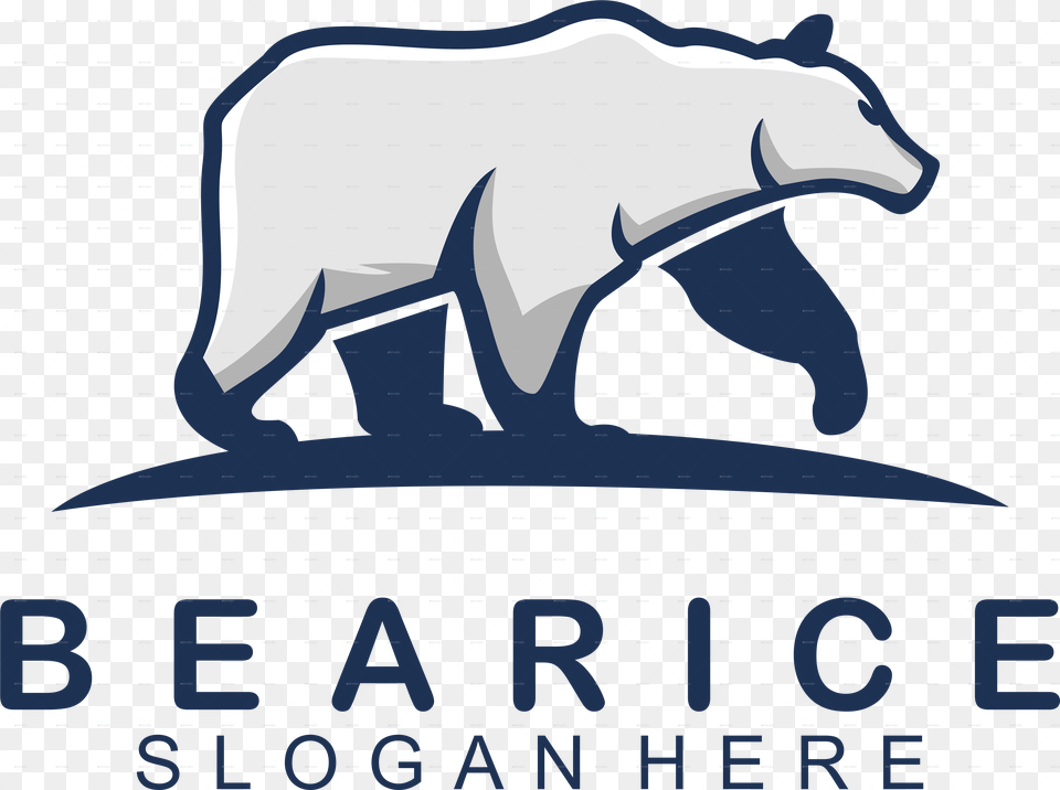 Polar Bear Logo Polar Bear Slogan, Advertisement, Animal, Mammal, Poster Png Image