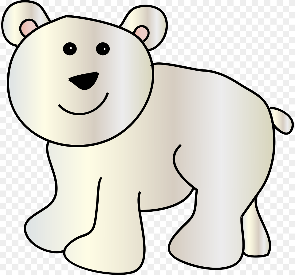 Polar Bear Winter Clipart Clipart Kid Cartoon, Animal, Mammal, Wildlife Free Png