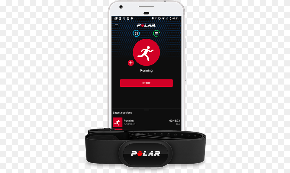 Polar Beat Heart Rate Training App Now Offers Polar App Heart Rate Monitor, Electronics, Mobile Phone, Phone Free Png Download