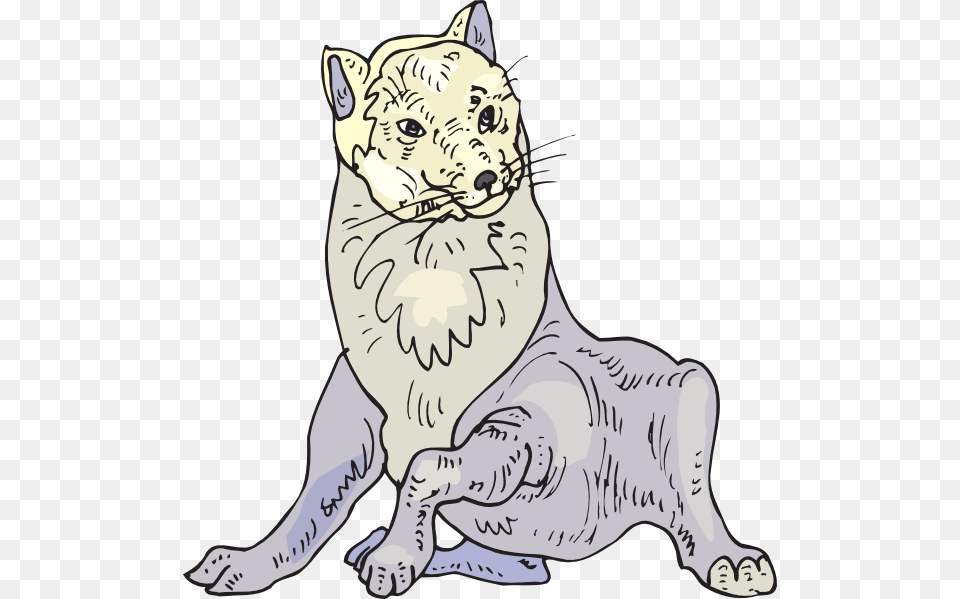 Polar Fox Svg Clip Arts 594 X 599 Px, Animal, Mammal, Panther, Wildlife Free Transparent Png