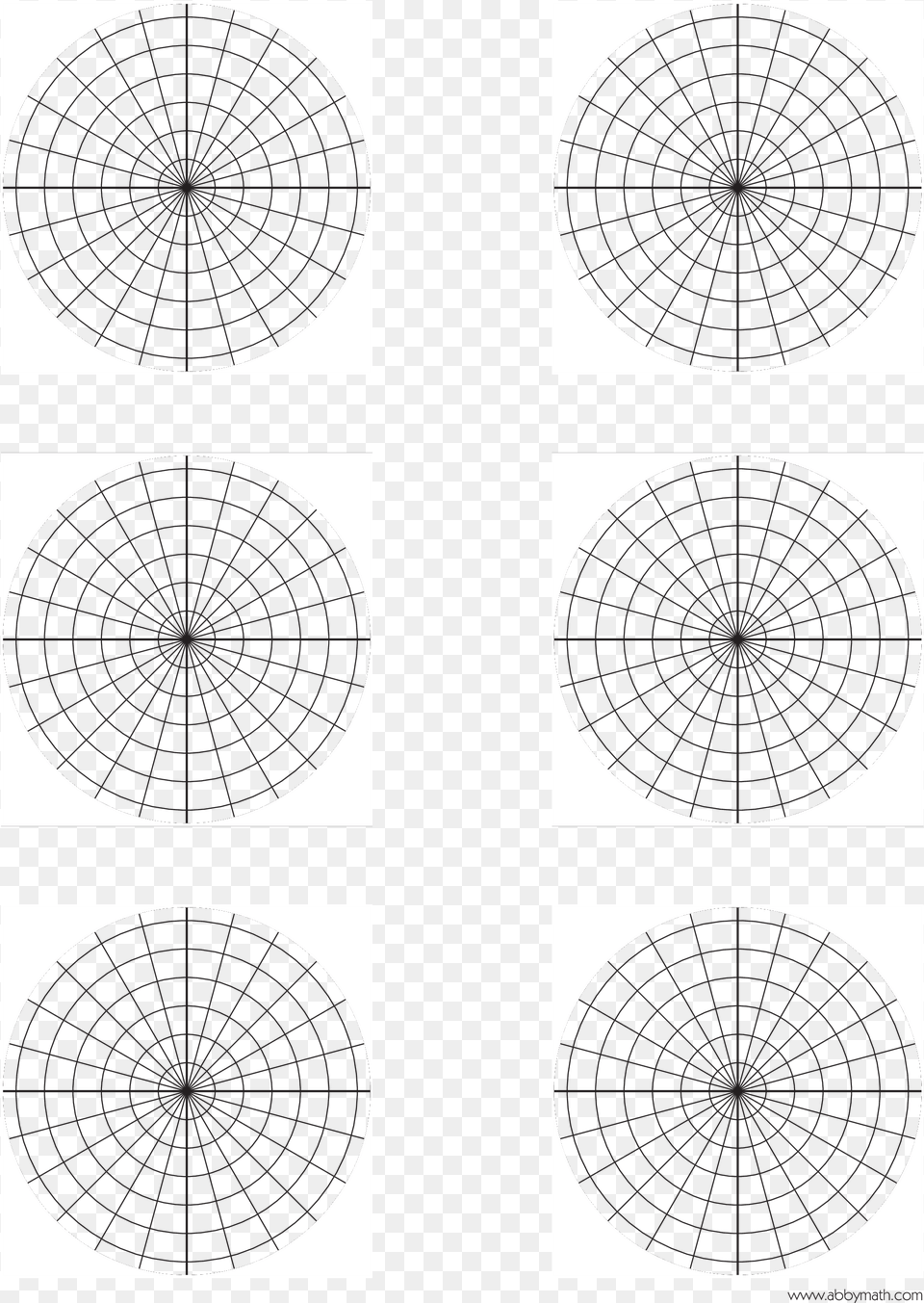 Polar Plane Graph Paper Main Image Circle, Machine, Wheel, Sphere Free Png Download