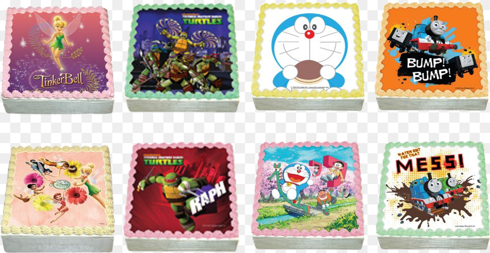 Polar Puffs And Cakes Doraemon Lunch Box Colour May Vary, Birthday Cake, Cake, Cream, Dessert Free Transparent Png