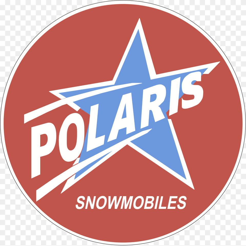 Polaris Blue Shooting Star Round Decal Equipos De Futbol, Logo, Symbol, Road Sign, Sign Free Png
