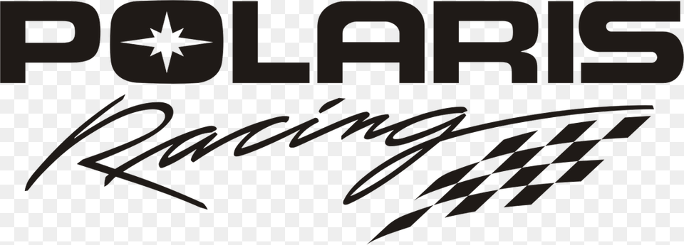 Polaris Racing Sticker Polaris Racing Logo, Handwriting, Text Png Image
