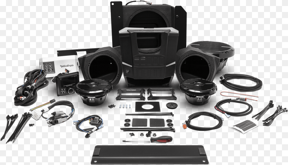 Polaris Ranger 400 Watt Stereo Front Lower Speaker Rockford Fosgate Rngr Stage2 Stereo And Front Lower, Electronics, Adapter Free Transparent Png