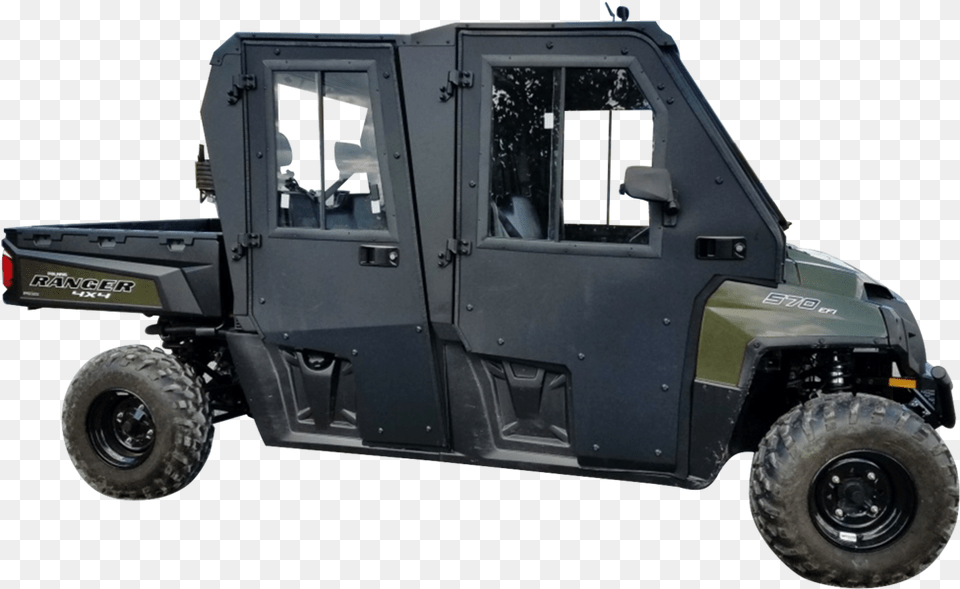 Polaris Ranger Xp800 Crew Protector Cab Polaris, Machine, Wheel, Car, Transportation Free Transparent Png