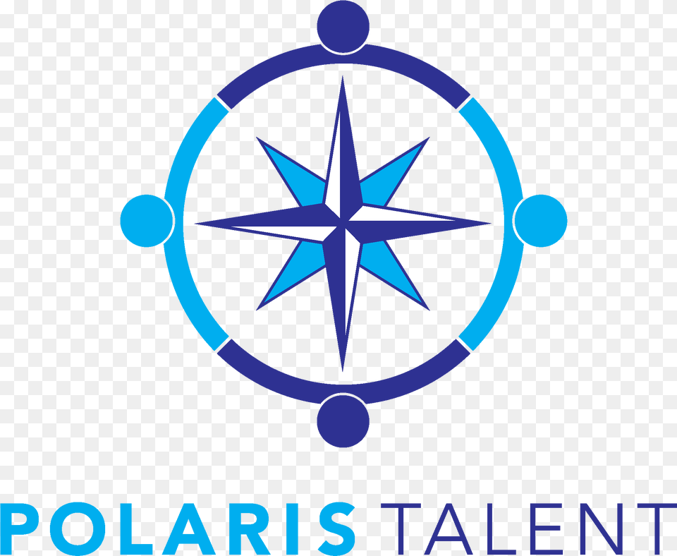 Polaris Talent Inc Logo Magnifying Glass Clipart Png Image