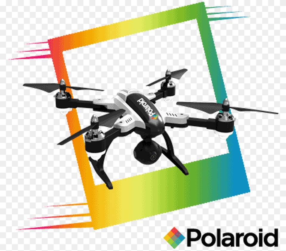 Polaroid, Aircraft, Transportation, Vehicle, Helicopter Png Image