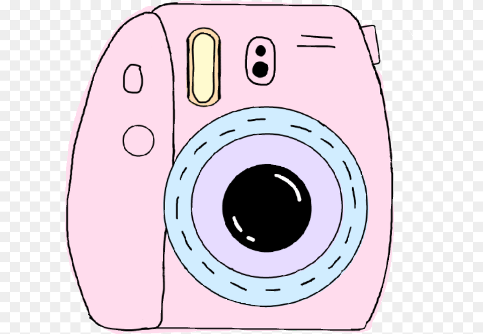 Polaroid Camera Clipart, Electronics, Digital Camera, Phone, Face Free Png