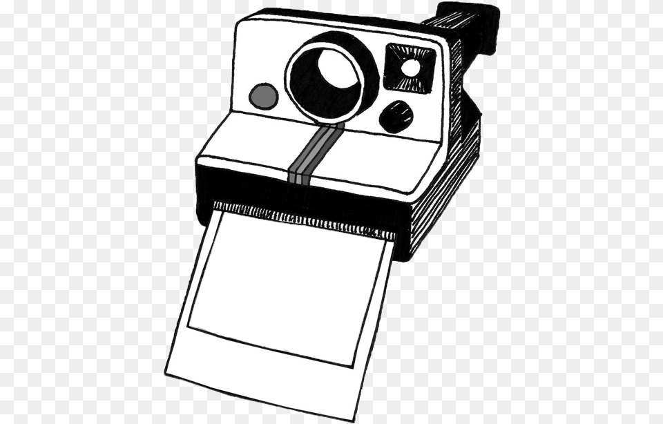 Polaroid Camera Clipart, Computer Hardware, Electronics, Hardware, Machine Png